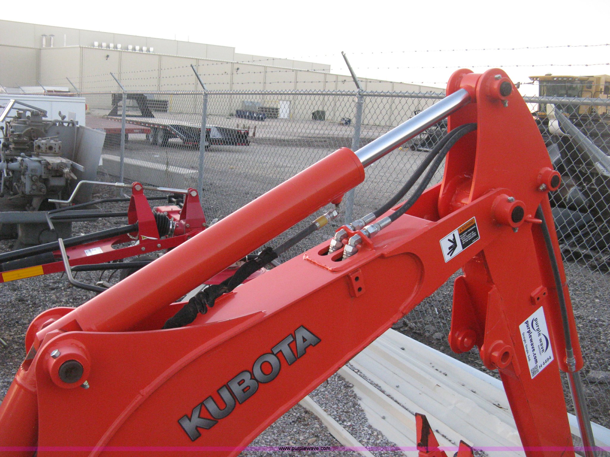 Kubota BH92 backhoe attachment in Hesston, KS Item H4494 sold