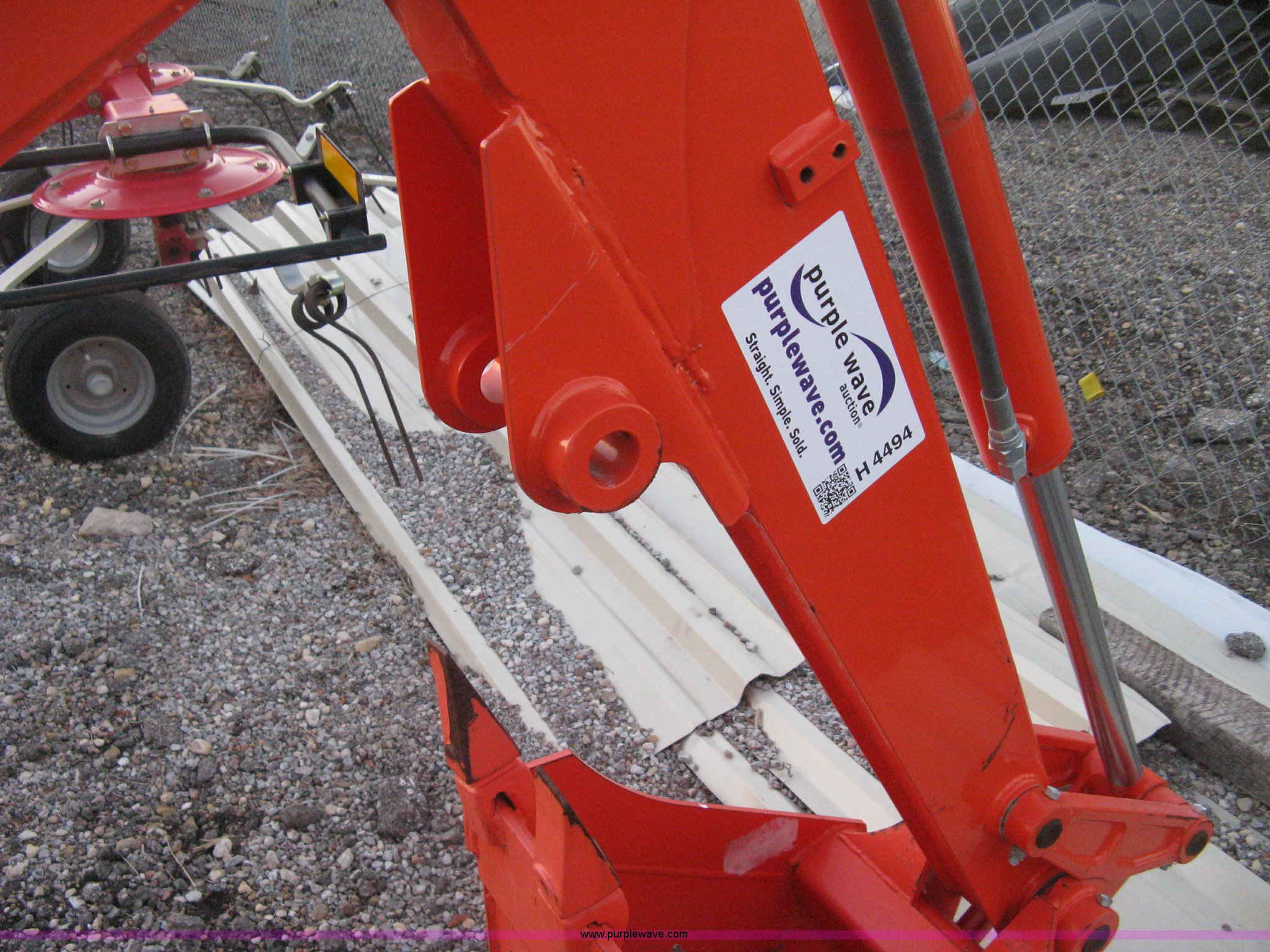 Kubota BH92 backhoe attachment in Hesston, KS Item H4494 sold