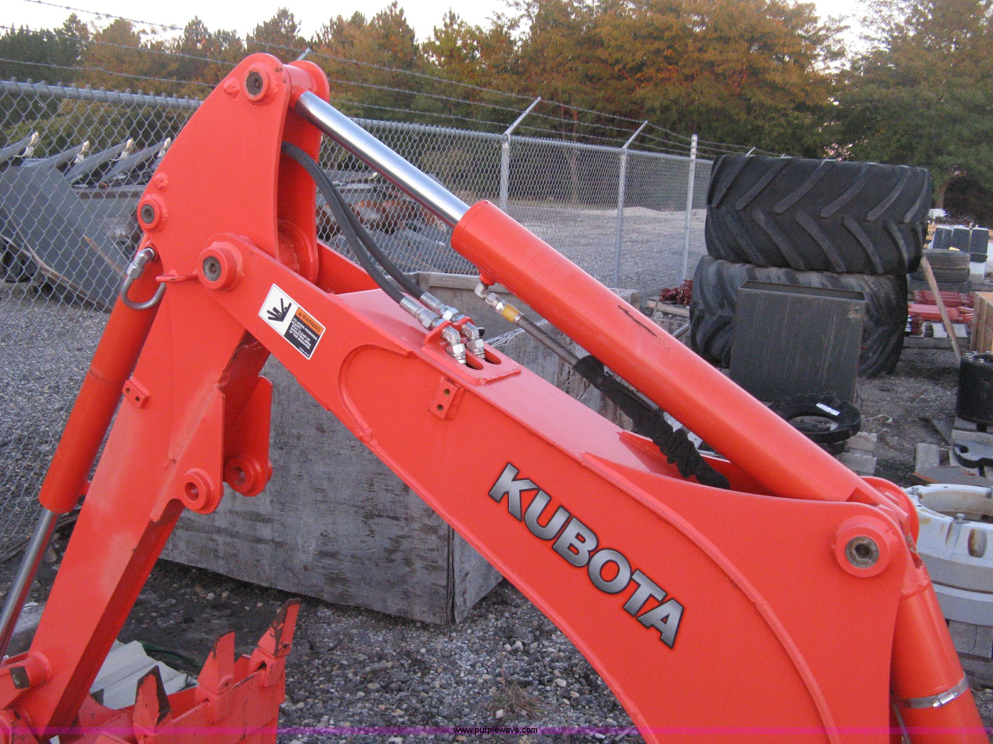 Kubota BH92 backhoe attachment in Hesston, KS Item H4494 sold