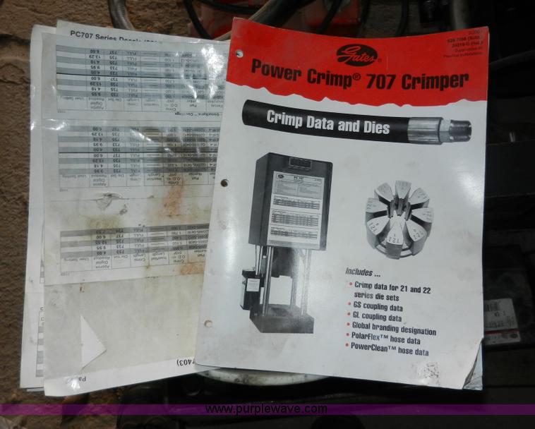 image for item AT9300 Power Crimp 707 hose making machine