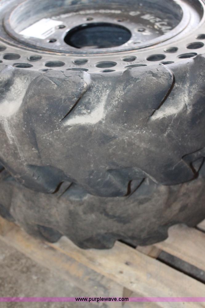 image for item AU9989 McClaren solid skid steer tires