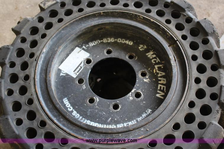 image for item AU9989 McClaren solid skid steer tires