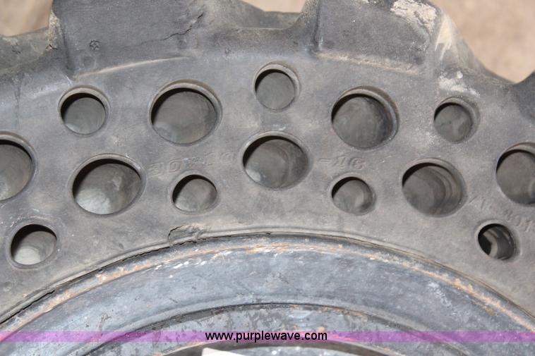 image for item AU9989 McClaren solid skid steer tires