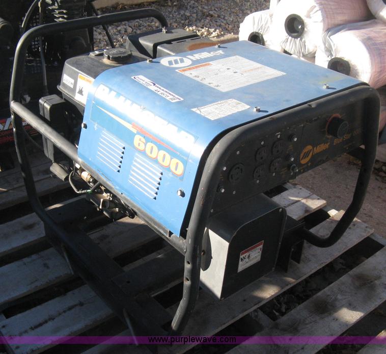 image for item AX9573 Miller Blue Star 6000 welder generator