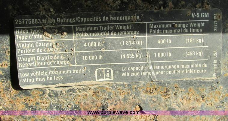 image for item E5216 2008 GMC Savana G2500 van