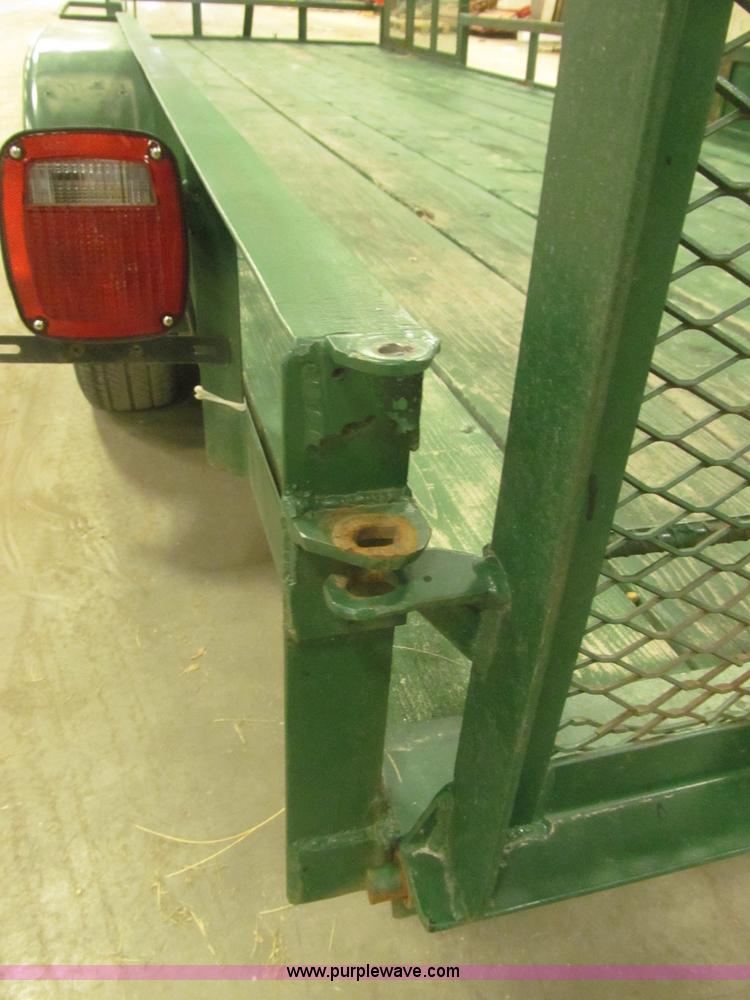 image for item F7193 2005 Outlaw 22' utility trailer