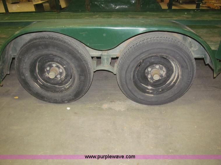 image for item F7193 2005 Outlaw 22' utility trailer