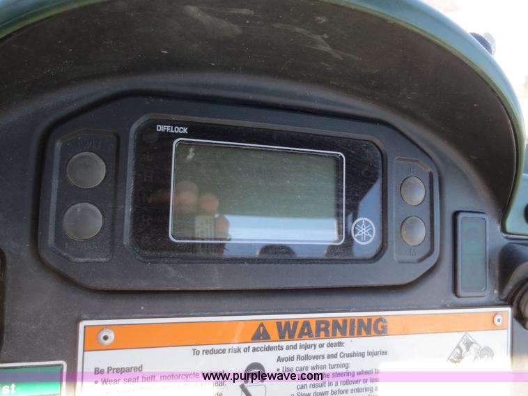 image for item F8035 2011 Yamaha Rhino utility vehicle