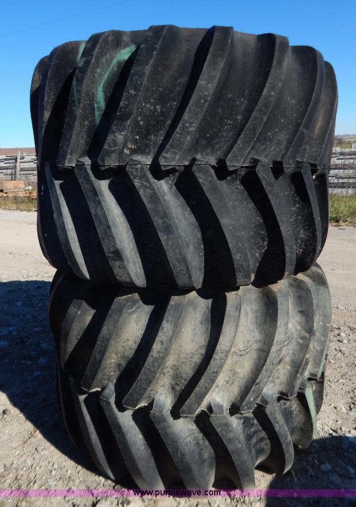 image for item H3991 (2) Firestone 66" x 43" x 25" flotation tires