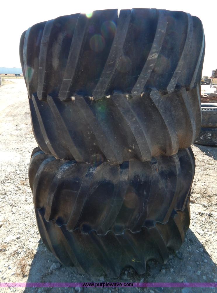image for item H3991 (2) Firestone 66" x 43" x 25" flotation tires