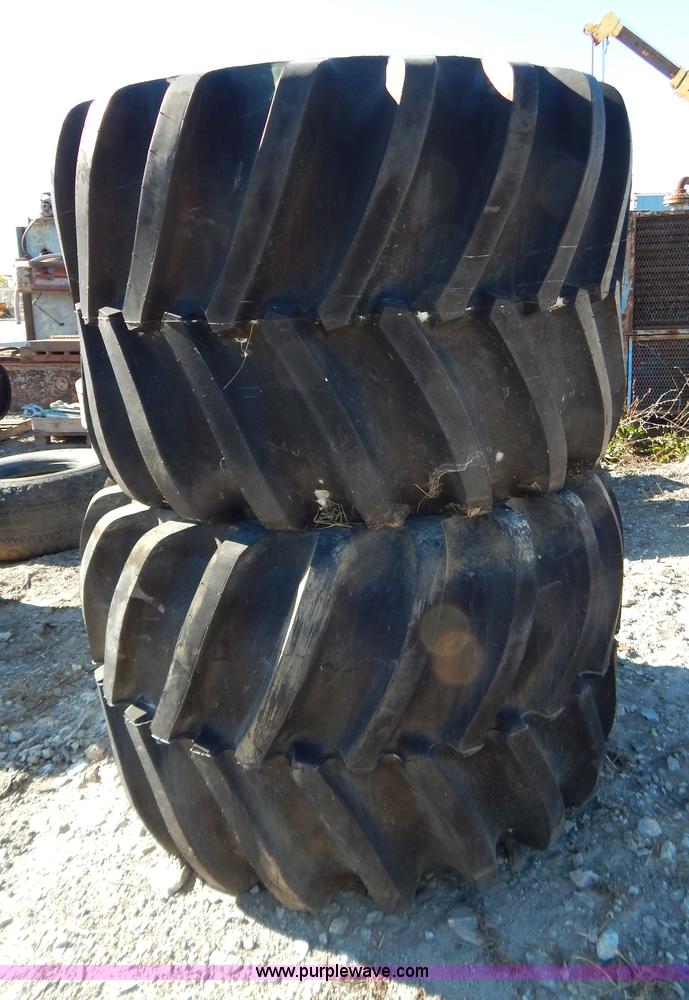 image for item H3991 (2) Firestone 66" x 43" x 25" flotation tires