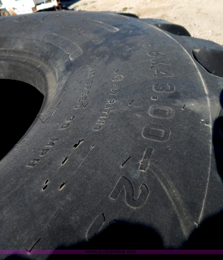 image for item H3991 (2) Firestone 66" x 43" x 25" flotation tires