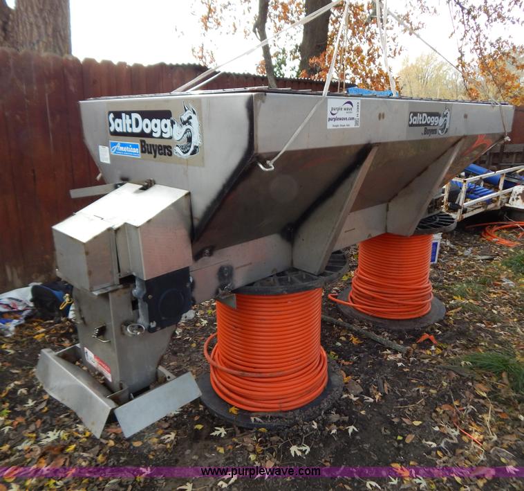 image for item H3993 Salt Dogg stainless steel salt spreader