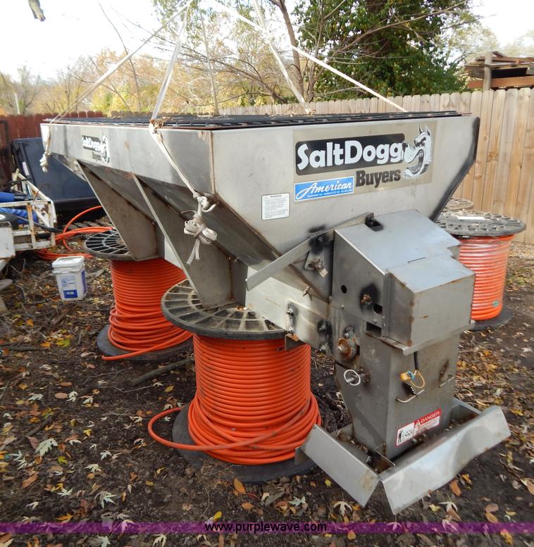 image for item H3993 Salt Dogg stainless steel salt spreader