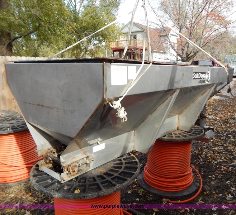 image for item H3993 Salt Dogg stainless steel salt spreader