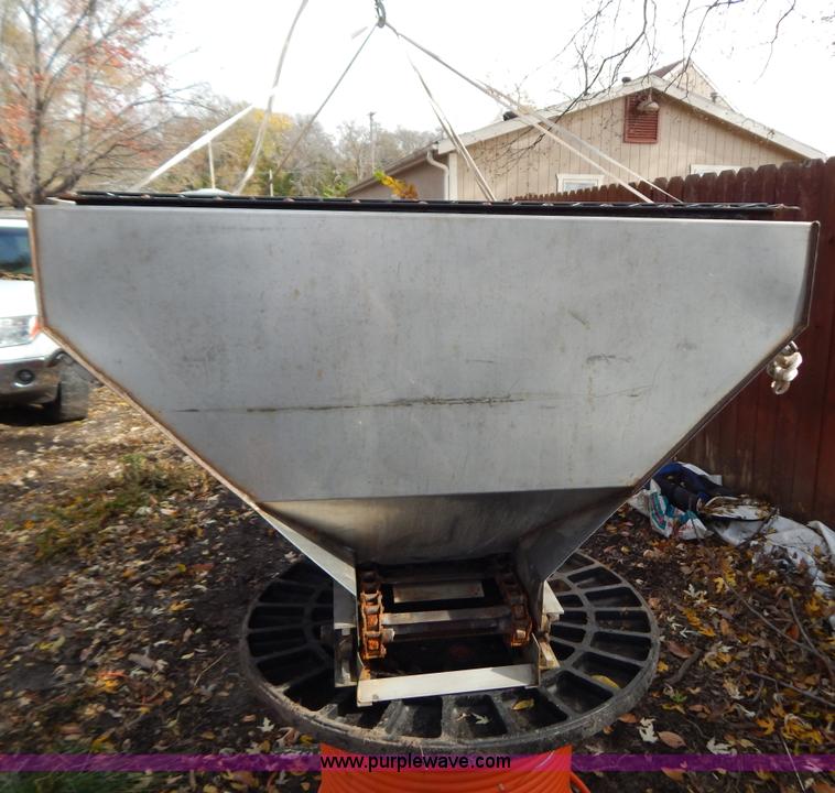 image for item H3993 Salt Dogg stainless steel salt spreader