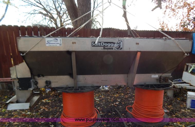 image for item H3993 Salt Dogg stainless steel salt spreader