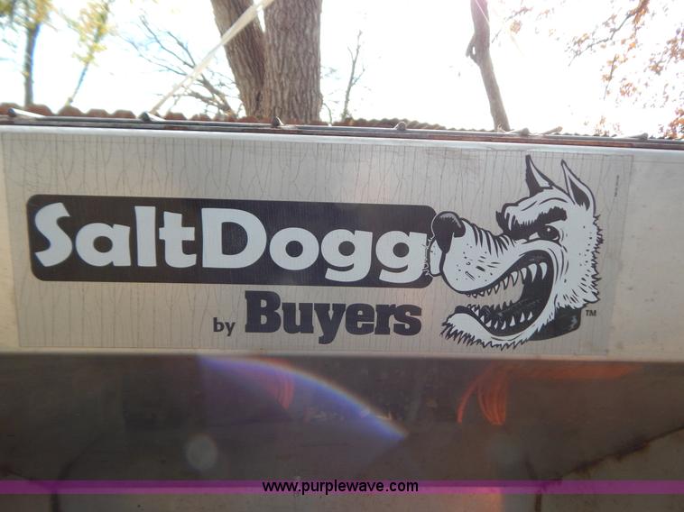 image for item H3993 Salt Dogg stainless steel salt spreader