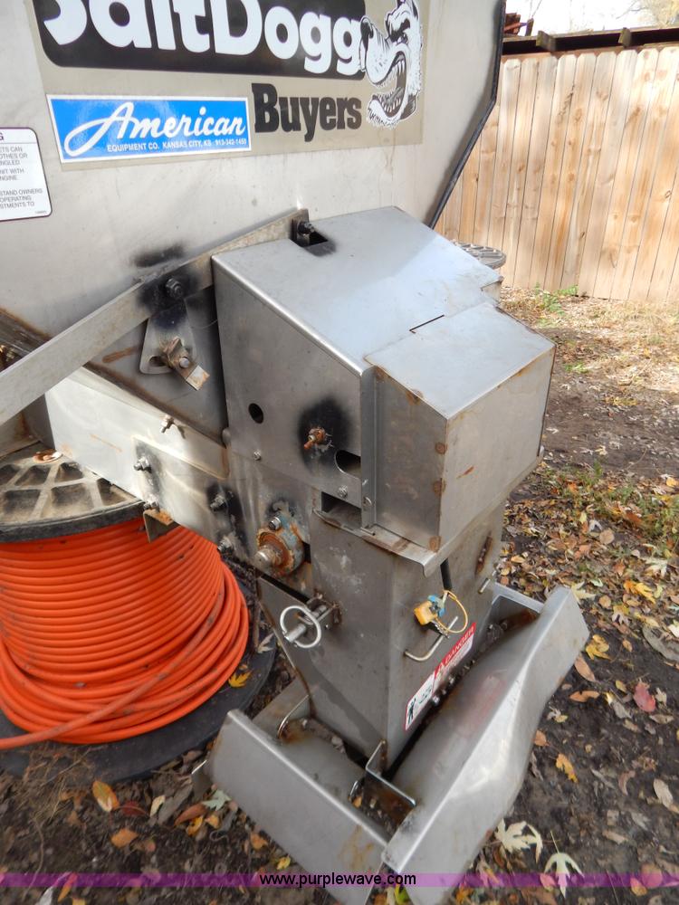 image for item H3993 Salt Dogg stainless steel salt spreader