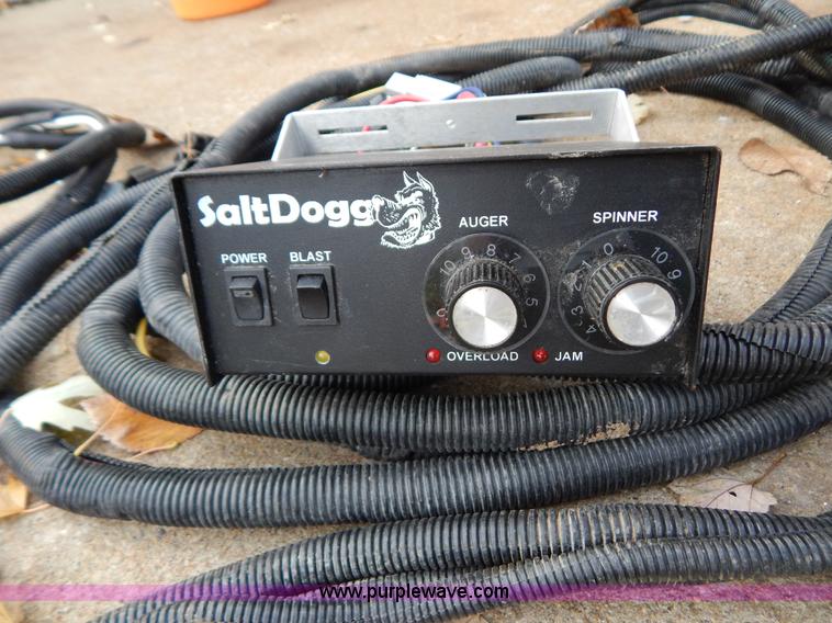 image for item H3993 Salt Dogg stainless steel salt spreader