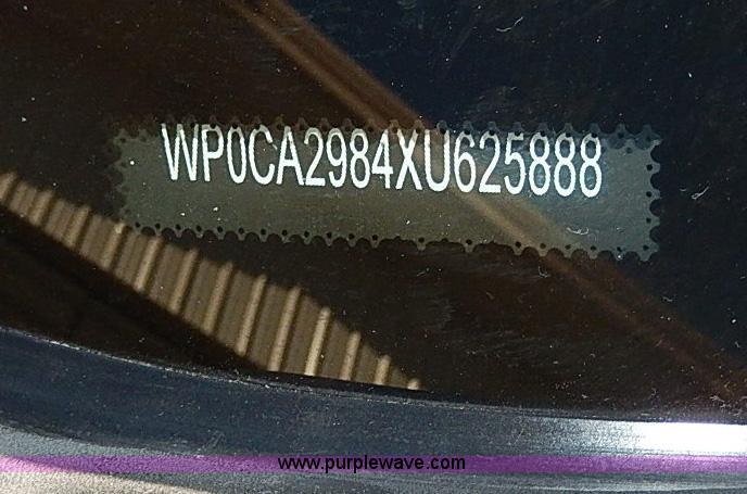 image for item H9502 1999 Porsche Boxster