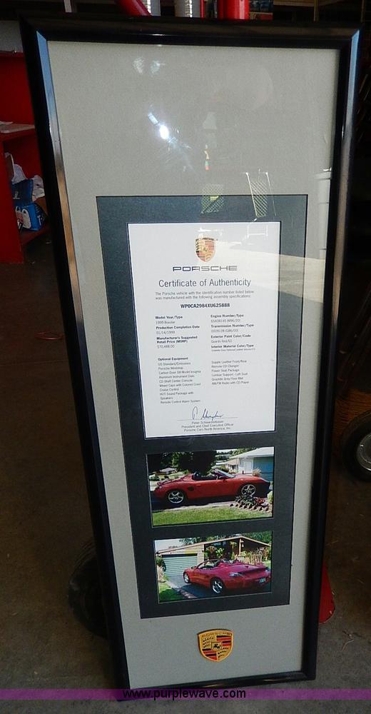 image for item H9502 1999 Porsche Boxster