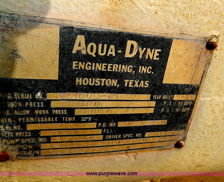 image for item H9565 1978 Aquadyne water blaster