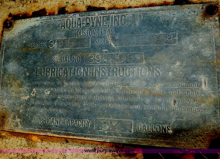 image for item H9565 1978 Aquadyne water blaster