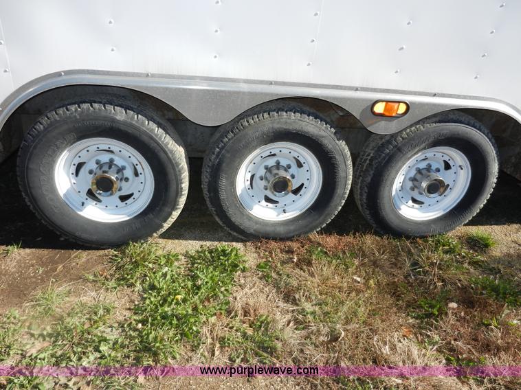 image for item H9567 2002 Roadmaster 46' gooseneck trailer