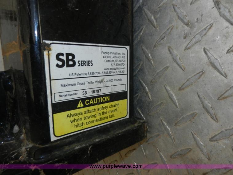 image for item H9567 2002 Roadmaster 46' gooseneck trailer