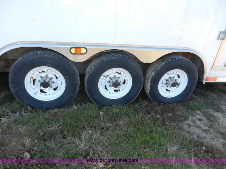 image for item H9567 2002 Roadmaster 46' gooseneck trailer