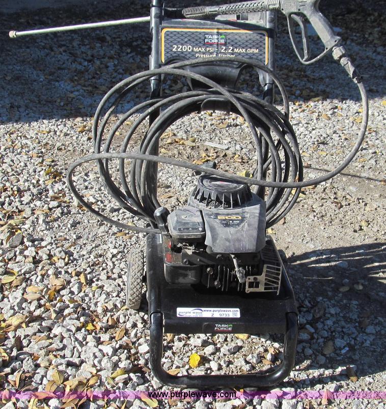 image for item Z9733 Task Force pressure washer