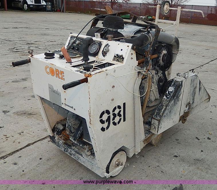 image for item AP9924 Diamond Core concrete saw