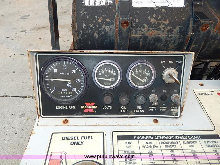 image for item AP9925 Magnum X Turbo Xpress concrete saw