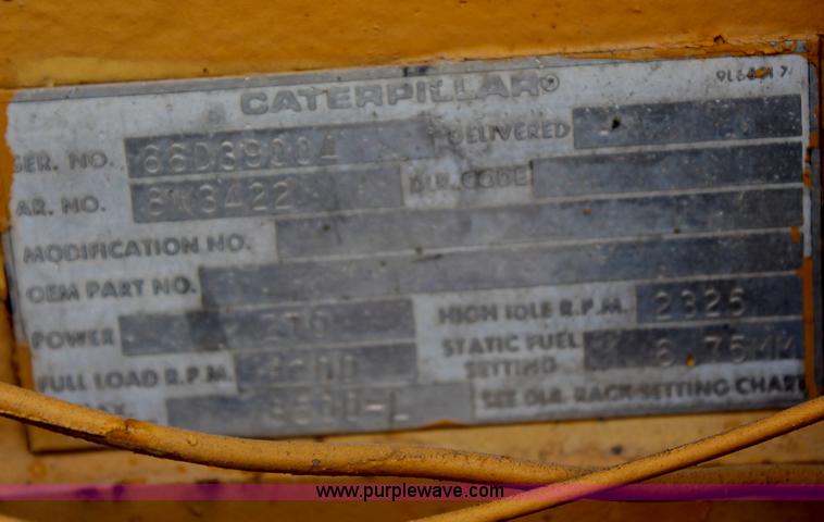 image for item AU9180 Caterpillar 3306 diesel engine