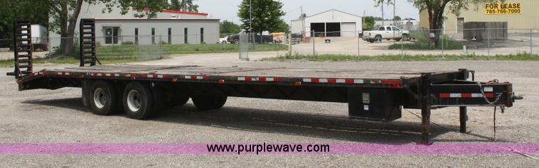 image for item B6682 1993 Gold Star double axle trailer
