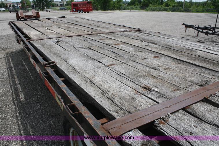 image for item B6682 1993 Gold Star double axle trailer