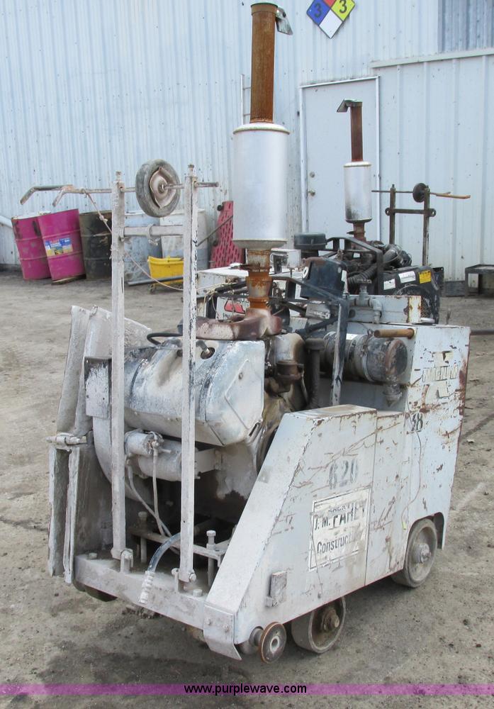 image for item F5374 Magnum 38 Special walk-behind saw