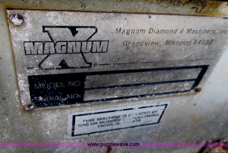 image for item F5374 Magnum 38 Special walk-behind saw