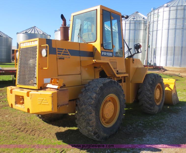 image for item F8030 1989 Fiat-Allis FR10B wheel loader