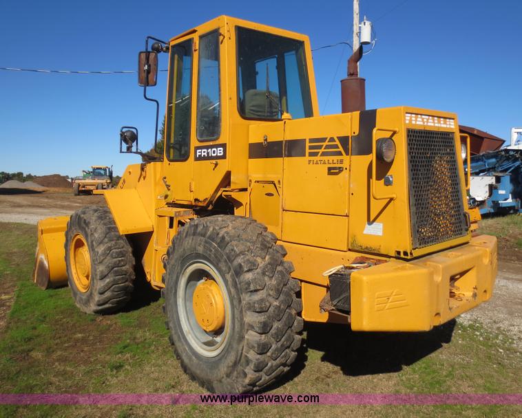 image for item F8030 1989 Fiat-Allis FR10B wheel loader