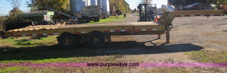 image for item F8045 1979 Dnyaweld tilt deck trailer