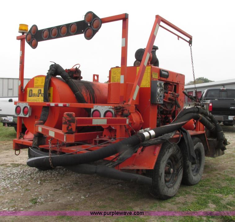 image for item G9208 2001 Duraco 125DJT Dura Patcher asphalt patcher