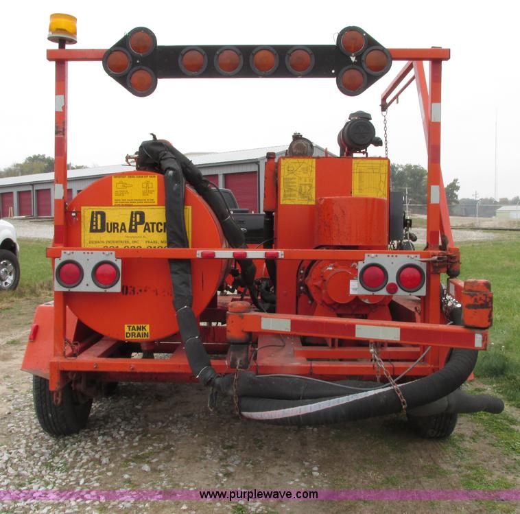 image for item G9208 2001 Duraco 125DJT Dura Patcher asphalt patcher