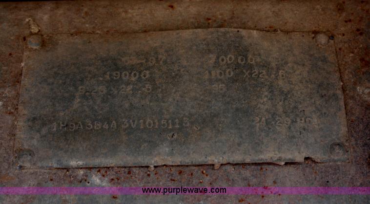 image for item H6737 1997 Hilbilt end dump trailer