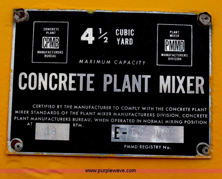 image for item H6817 Besser SM45P1 Slump concrete mixer