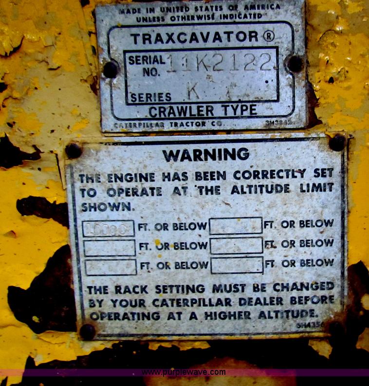 image for item H7310 Caterpillar 977L track loader