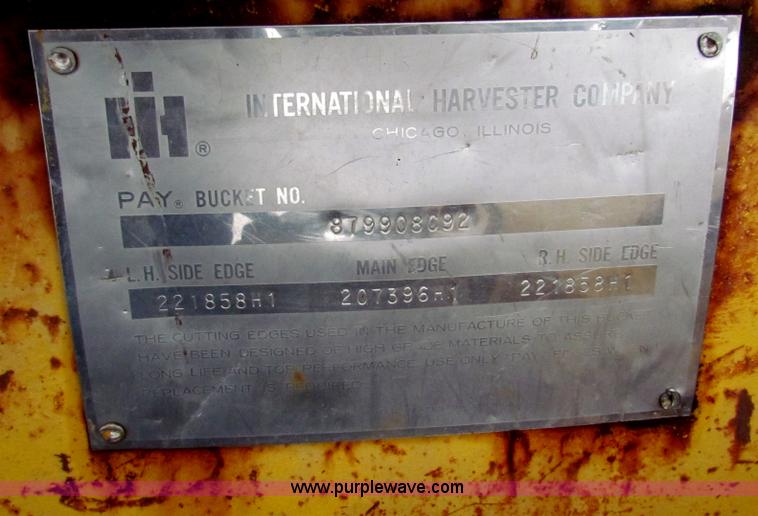 image for item H7311 1971 Hough H50 Payloader wheel loader