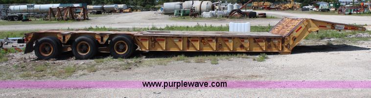 image for item H7882 1979 LKI lowboy trailer
