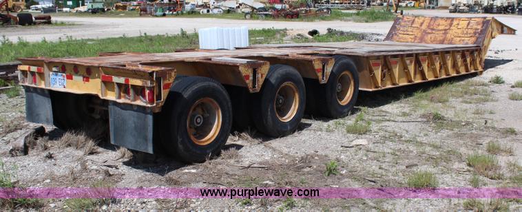 image for item H7882 1979 LKI lowboy trailer